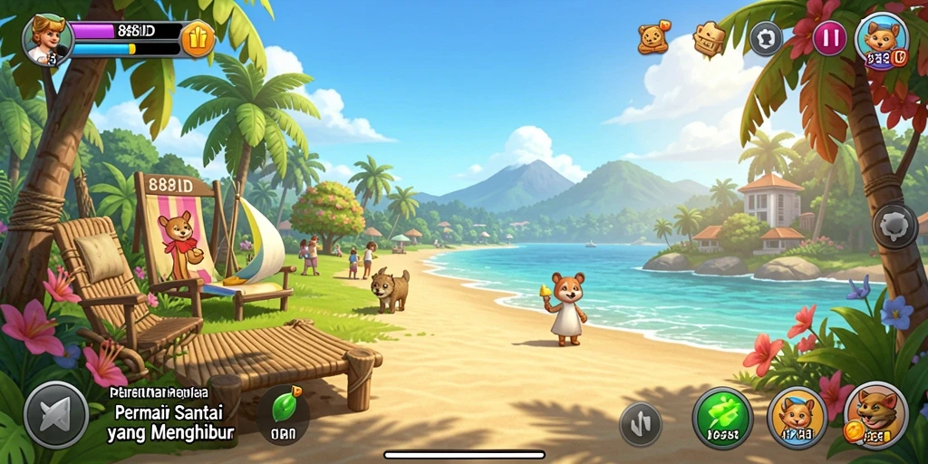 Tampilan gameplay <strong>88ID</strong> yang menarik dan penuh warna.
