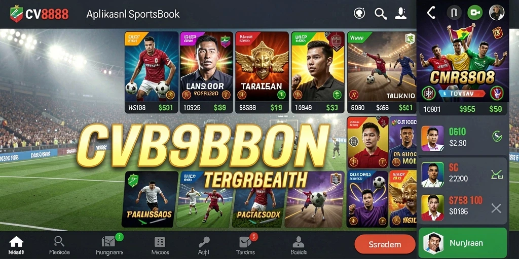 Tampilan menarik dari gameplay Sportsbook CW8888 dengan berbagai pilihan taruhan.