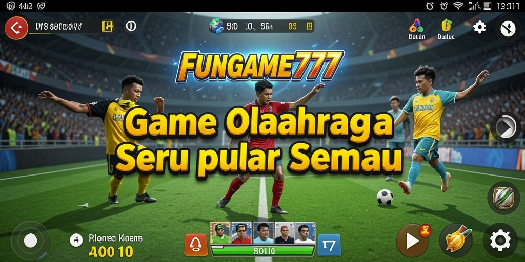 Tampilan gameplay FUNGAME777 yang penuh aksi.