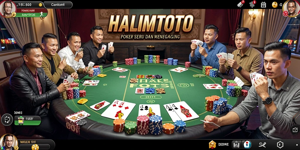 Gameplay seru di HALIMTOTO dengan antarmuka yang menarik.