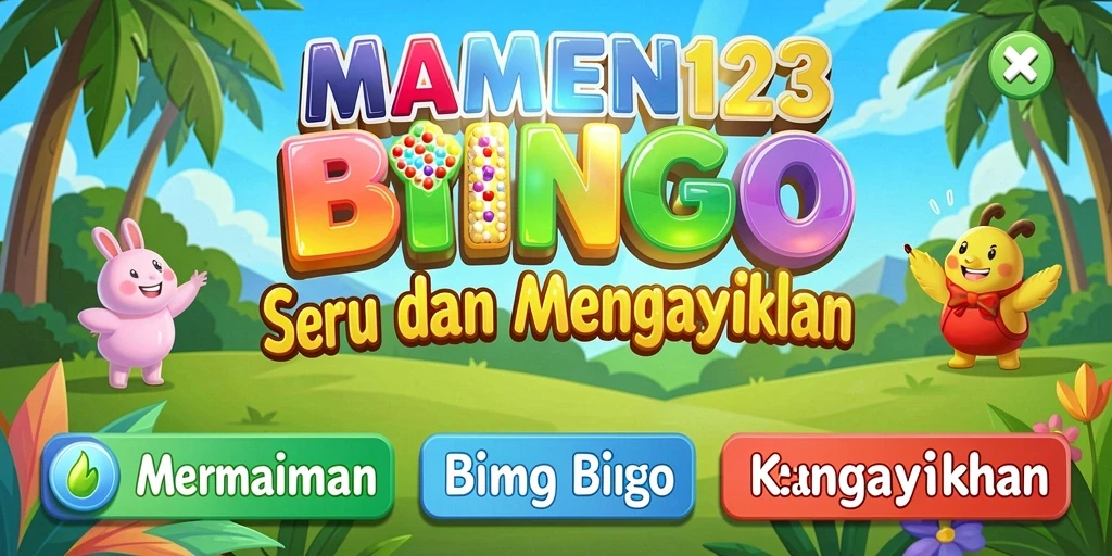 Screenshot gameplay MAMEN123 yang menampilkan suasana Bingo yang seru dan menarik.