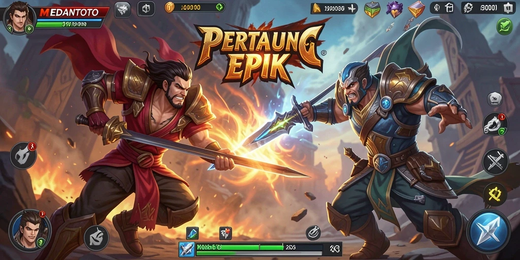 Tampilan gameplay MEDANTOTO yang menegangkan dan menantang.