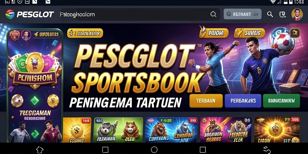 Tampilan gameplay menarik dari aplikasi PESGSLOT.