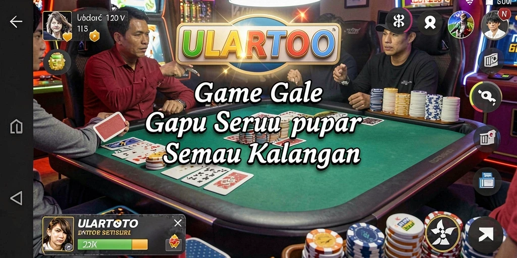 Tampilan gameplay ULARTOTO yang menarik dan interaktif.